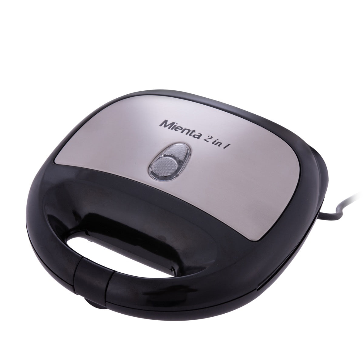 Sandwich Maker Mienta, 750 Watt, Black - SM27809A