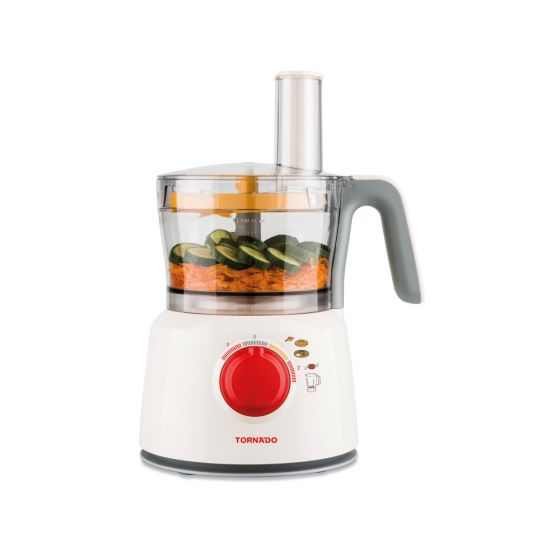 Tornado Food Processor 1000 Watt White - TFP1000CC