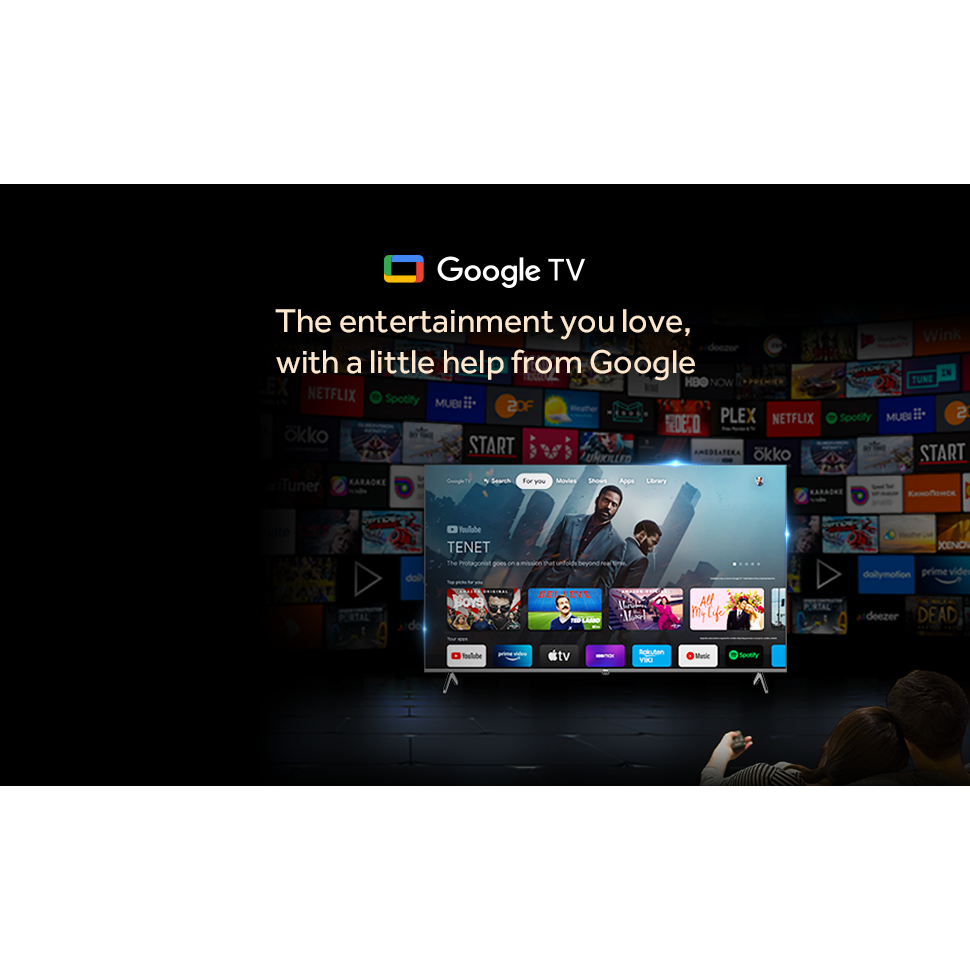 تلفزيون سمارت هاير ، مقاس 50 بوصة ، ليد ، دقة 4K UHD ، ببريسفر داخلي - H50K80EU