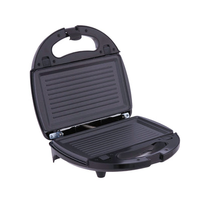 Sandwich Maker Kenwood 3 in 1, 750 Watt, Black & Silver - OWSMM01.A0BK