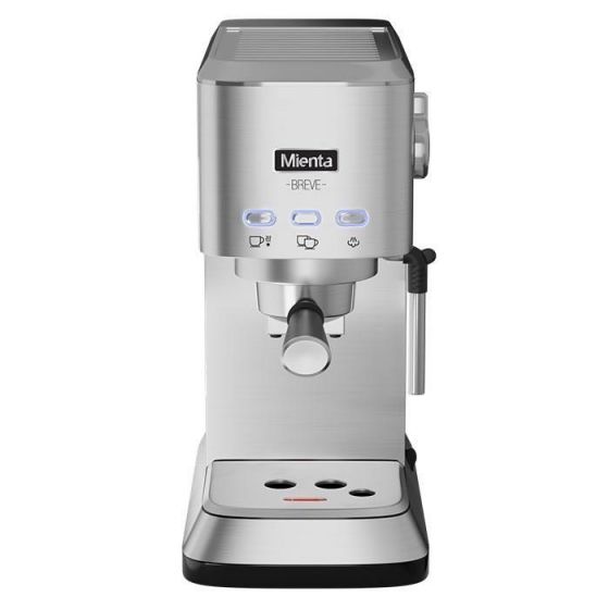 ماكينة اسبريسو ميانتا ، سعة 1.5 لتر ، 2 كوب ، فضي - CM31916A