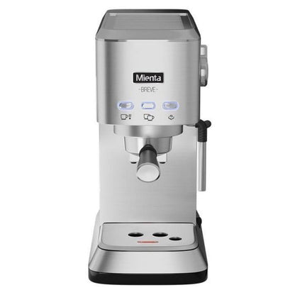 ماكينة اسبريسو ميانتا ، سعة 1.5 لتر ، 2 كوب ، فضي - CM31916A