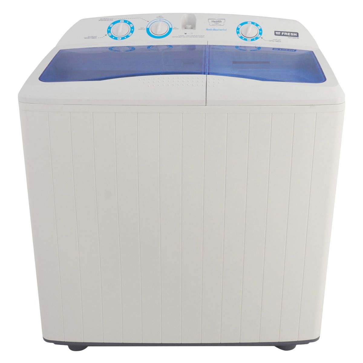 غسالة فوق اوتوماتيك فريش FWT1000PA ، سعة 10 كجم ، ابيض