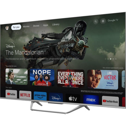 تلفزيون سمارت هاير ، مقاس 55 بوصة ، QLED ، دقة 4K UHD ، ببريسفر داخلي - H55S90EU