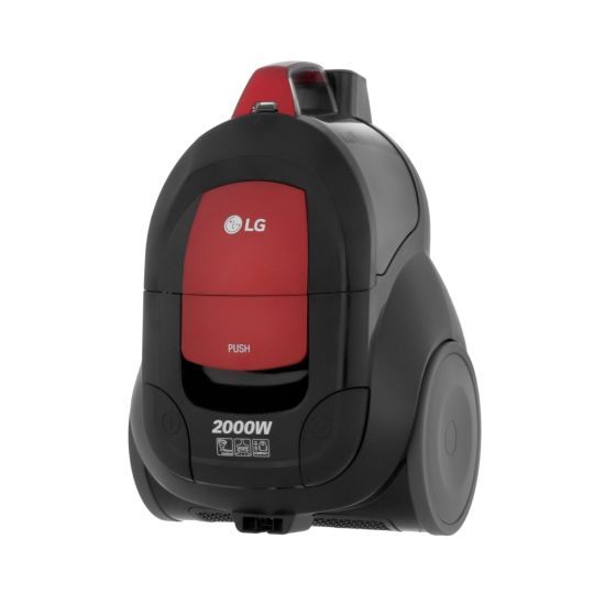 مكنسة كهربائية ال جي ، احمر - VC5420NNTR