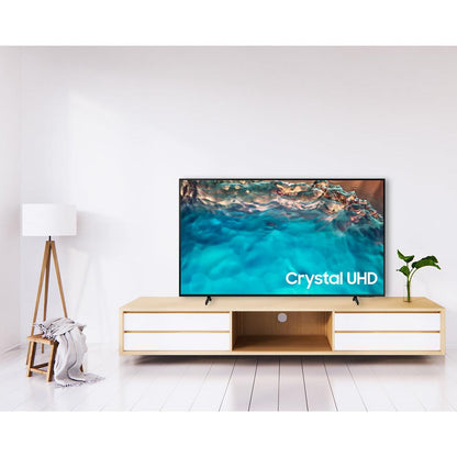 تلفزيون سمارت سامسونج ، مقاس 65 بوصة ، ليد ، دقة 4K UHD ، ببسيسفر داخلي