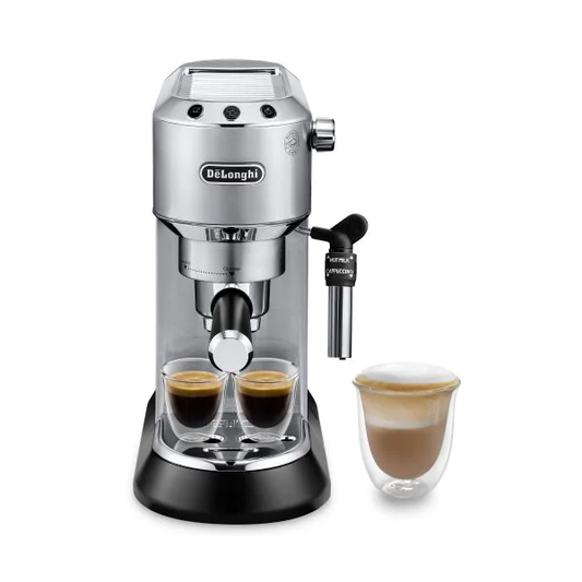 ماكينة اسبريسو ديلونجي ، سعة 1.1 لتر ، فضي - EC685.BK