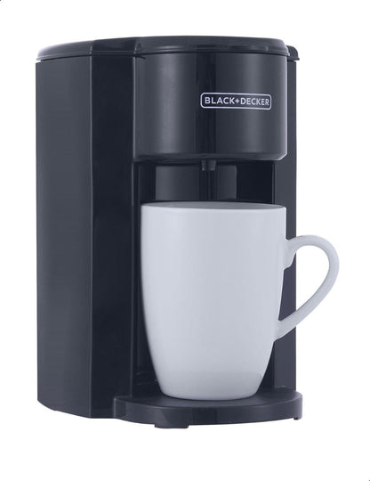 DCM25N-B5 Coffee Machine, 1 Cup Capacity, 350 Watts, Black