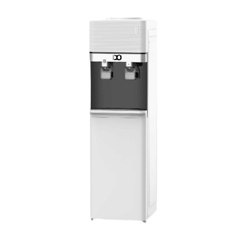 مبرد مياه تحميل علوي اى دو ، ساخن وبارد ، 2 حنفية ، اسود وابيض - WD100NC-WH