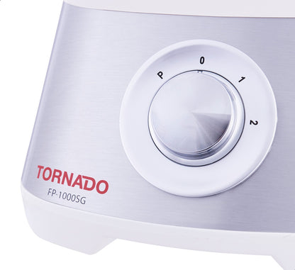  Tornado Food Processor, White - FP-1000SG