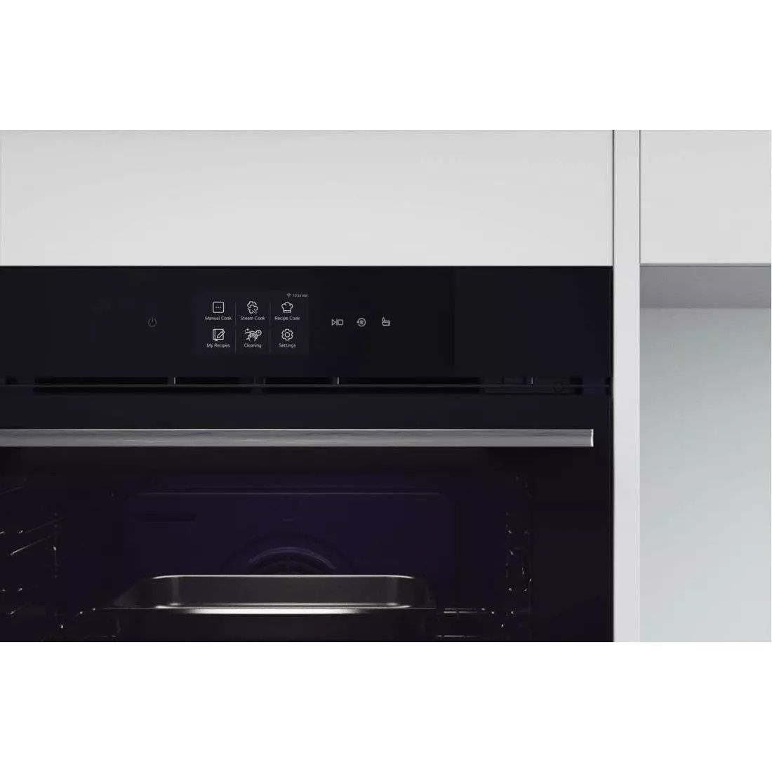 LG Built-In Electric Oven 60cm, 76 Liters, Black and Silver - WSED7667M.BBMZEEC