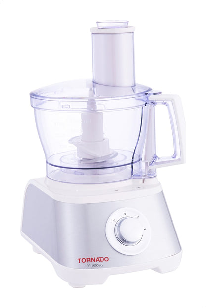  Tornado Food Processor, White - FP-1000SG