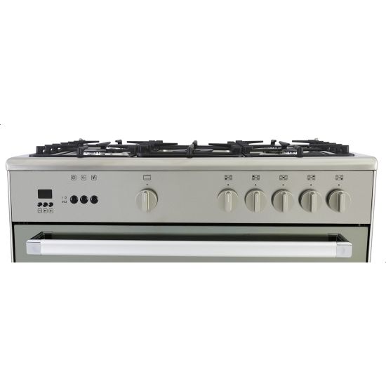 LA GERMANIA GAS COOKER 5 BURNER 9C10GLA1X4AWW , 5 SHALAH , STAINLESS STEEL