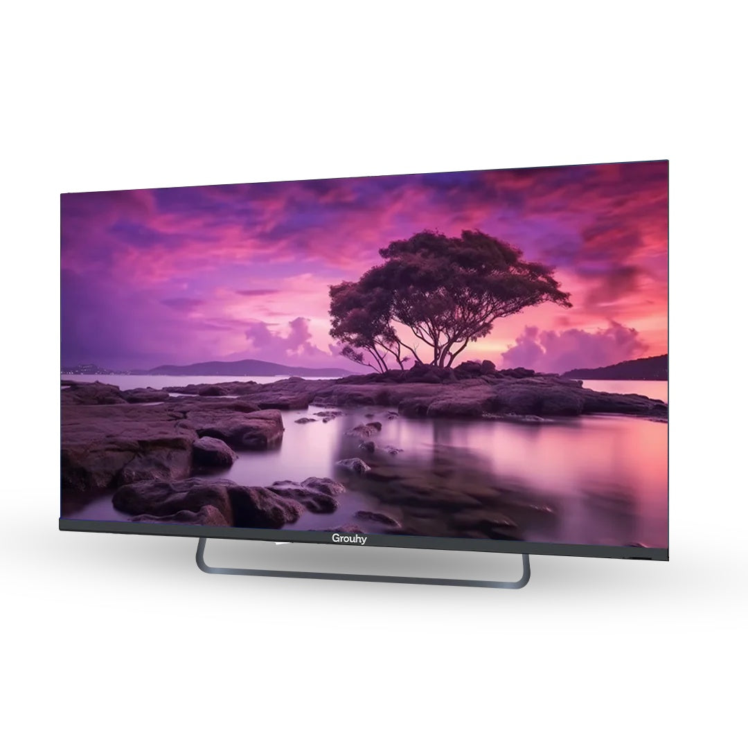 تلفزيون سمارت جروهي ، مقاس 55 بوصة ، ليد ، دقة 4K UHD ، ببريــسفر داخلي - GLD55SAWOR.F