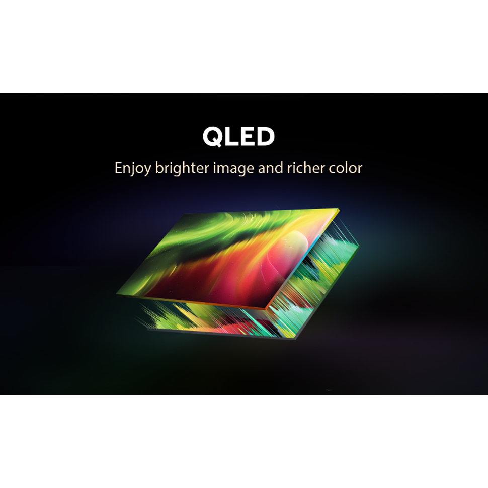 تلفزيون سمارت هاير ، مقاس 55 بوصة ، QLED ، دقة 4K UHD ، ببريسفر داخلي - H55S90EU