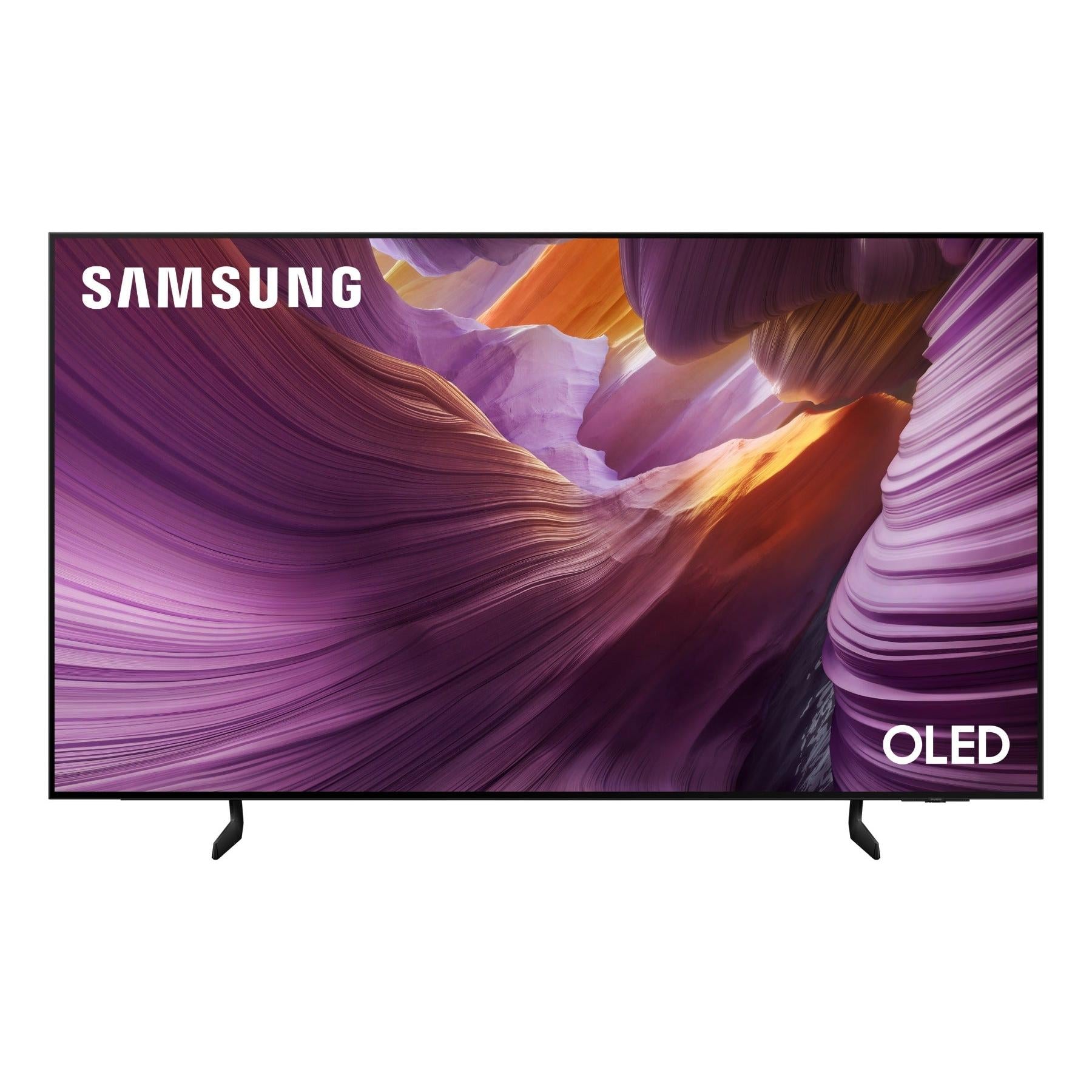 تلفزيون سمارت سامسونج ، مقاس 83 بوصة ، OLED ، دقة 4K UHD ، ببسيسفر داخلي - 83S85F