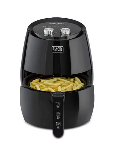 Air Fryer Black And Decker Air Fryer, 4.3L Capacity, Black - AF350-B5