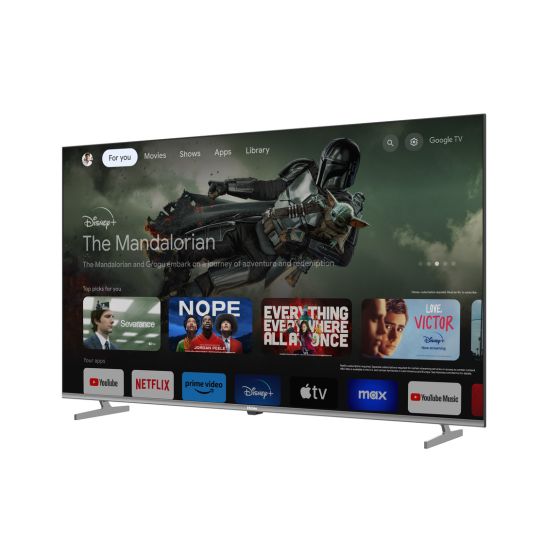 تلفزيون سمارت هاير ، مقاس 55 بوصة ، QLED ، دقة 4K UHD ، ببريسفر داخلي