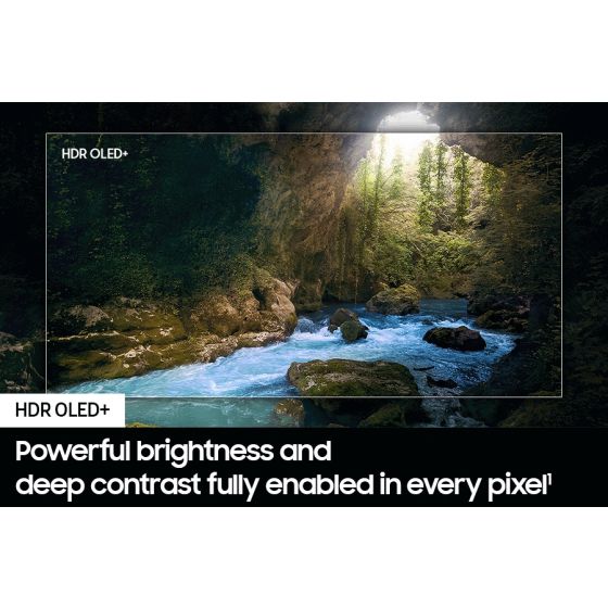 تلفزيون سمارت سامسونج ، مقاس 65 بوصة ، OLED ، دقة 4K UHD ، بب premier داخلي