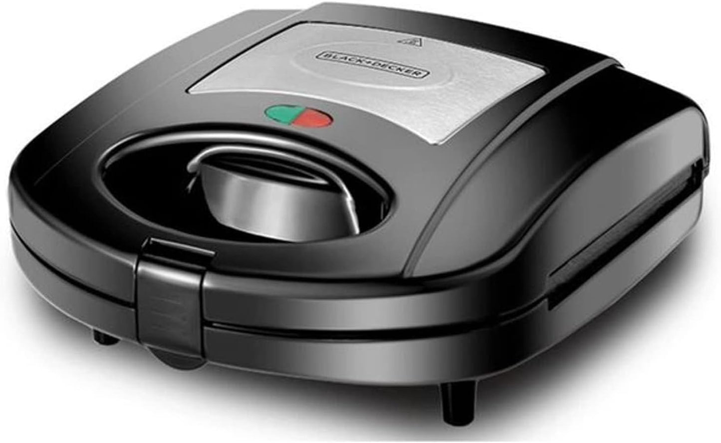 Sandwich Maker Black and Decker, 780 Watt, Black - TS2130-B5