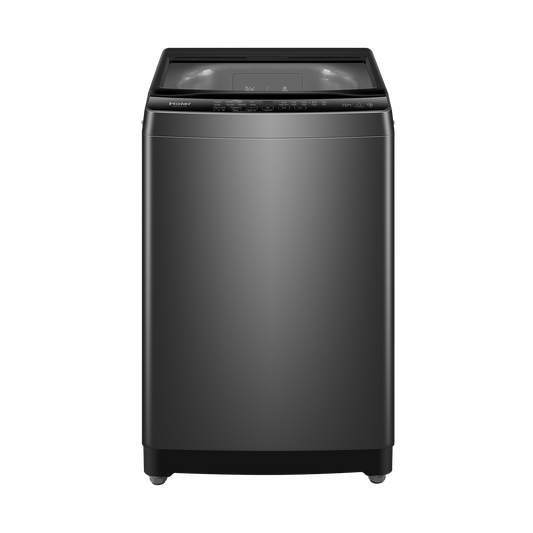 غسالة فوق اوتوماتيك هاير HWM100-316S6 ، سعة 10 كجم ، فضي غامق