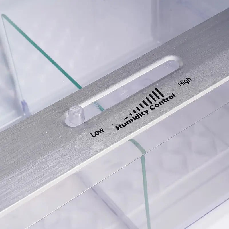 ثلاجة بفريزر علوي يونيون اير ، سعة 330 لتر ، نوفرست ، اسود - URN-400DLBG1A-DTHS