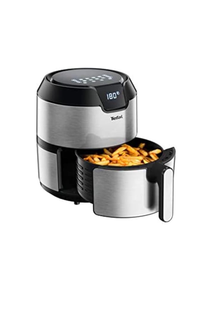 Air Fryer Tefal, capacity 4.2 L, 1500 Watt, Black and White - EY401D27