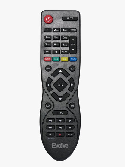 ريسيفر ايفولف 2000 Pro ، دقة FHD ، اسود - 2000 برو