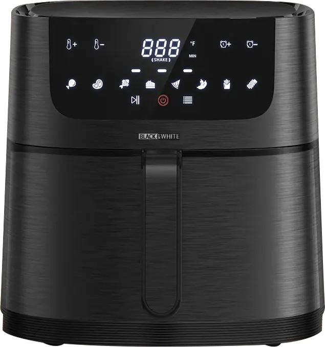 Air Fryer Black And White, 8.5 Liter, Grey - AF-085SD
