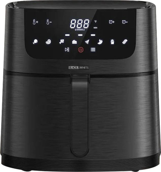 Air Fryer Black And White, 8.5 Liter, Grey - AF-085SD
