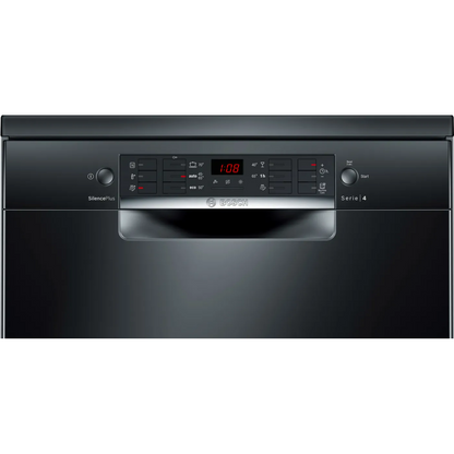 غسالة اطباق بوش Series 4 ، سعة 13 فرد ، اسود - SMS46NB01V