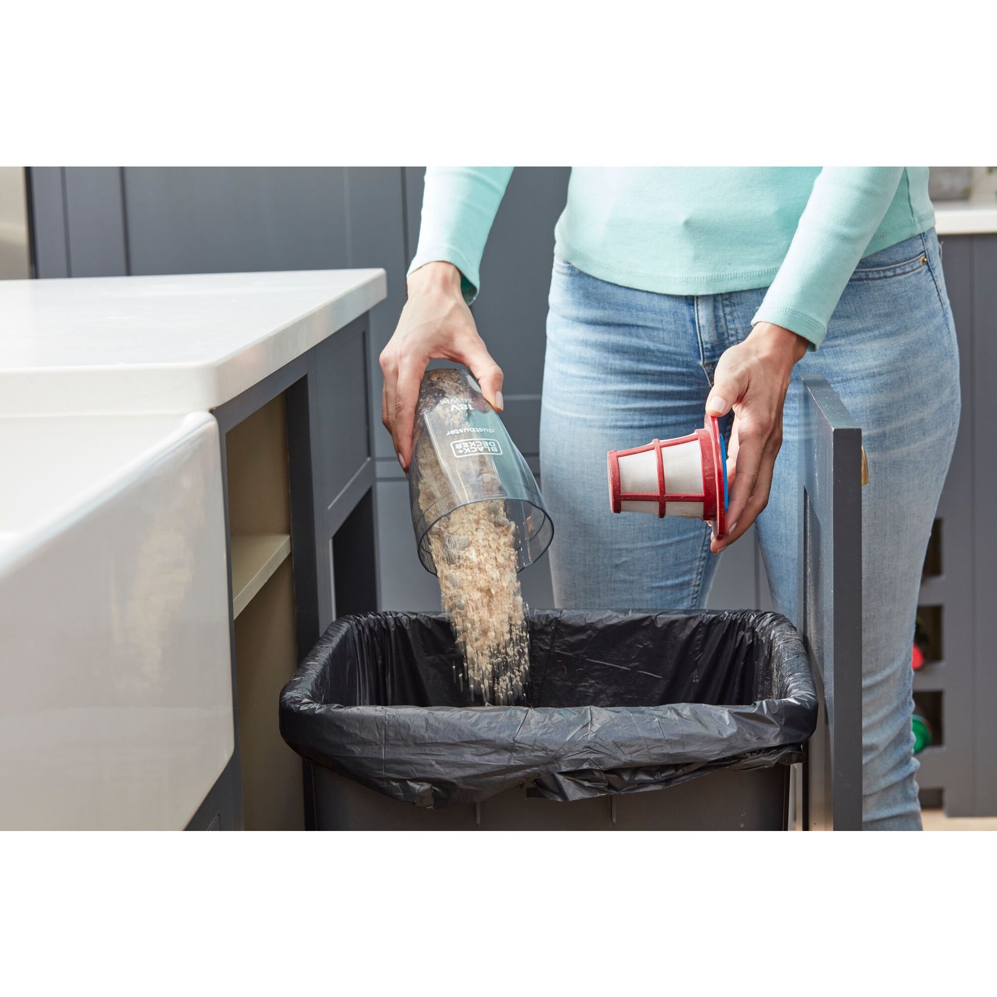 Black+Decker Cordless Vacuum Cleaner, Remade - SVB520JW-B5