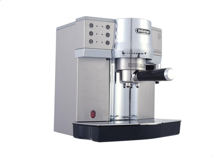 آلة اسبريسو ديلونجي ، سعة 2 كوب ، 1450 وات ، فضي - EC 850.M
