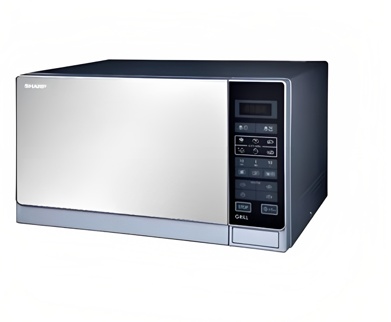 Microwave Grill Sharp, Capacity 25 Liters, 1000 Watts, Silver - R-75MT(S)