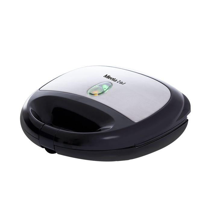 Sandwich Maker Mienta, 750 Watt, Black - SM27809A