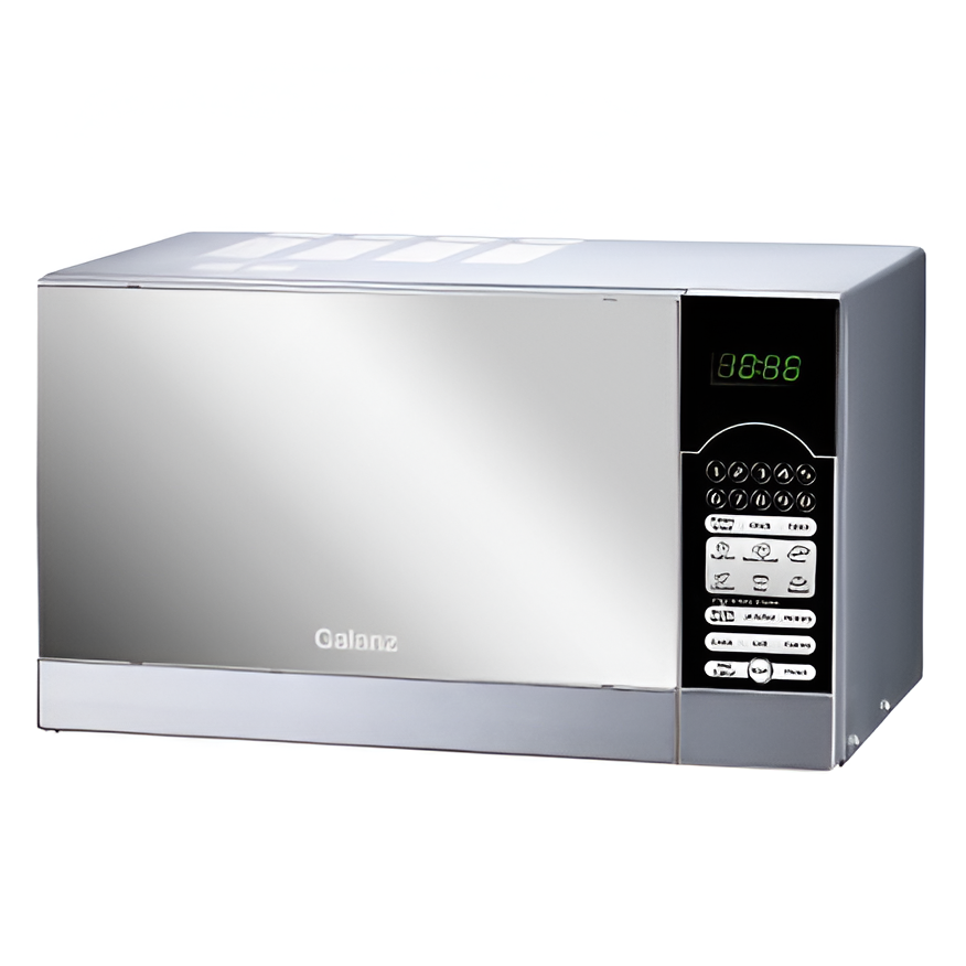 جالanz, سعة 25 لتر, 900 وات, فضي - D90D25AP