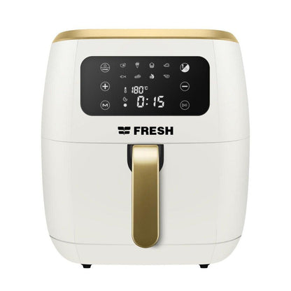 اير فراير ديجيتال فريش ، سعة 7 لتر ، ابيض وذهبي - FAF-D1800W