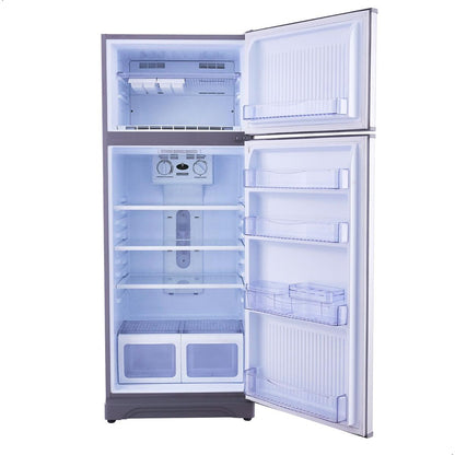 ثلاجة فريزر علوي كيريازي ، سعة 370 لتر ، نوفروست ، لا ، فضي - KH371NV/2