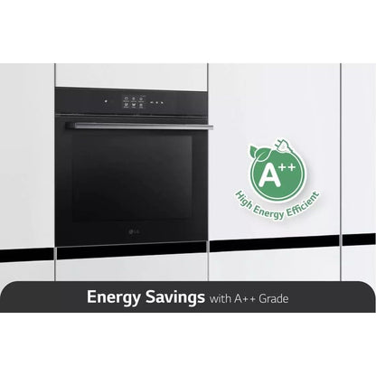 LG Built-In Electric Oven 60cm, 76 Liters, Black and Silver - WSED7667M.BBMZEEC