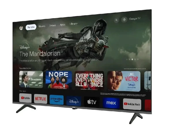 تلفزيون سمارت  هاير  65  بوصة  LED بدقة 4K أسود H65K80EU