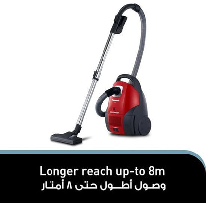 مكنسة كهربائية باناسونيك Series ، احمر - MC-CG525