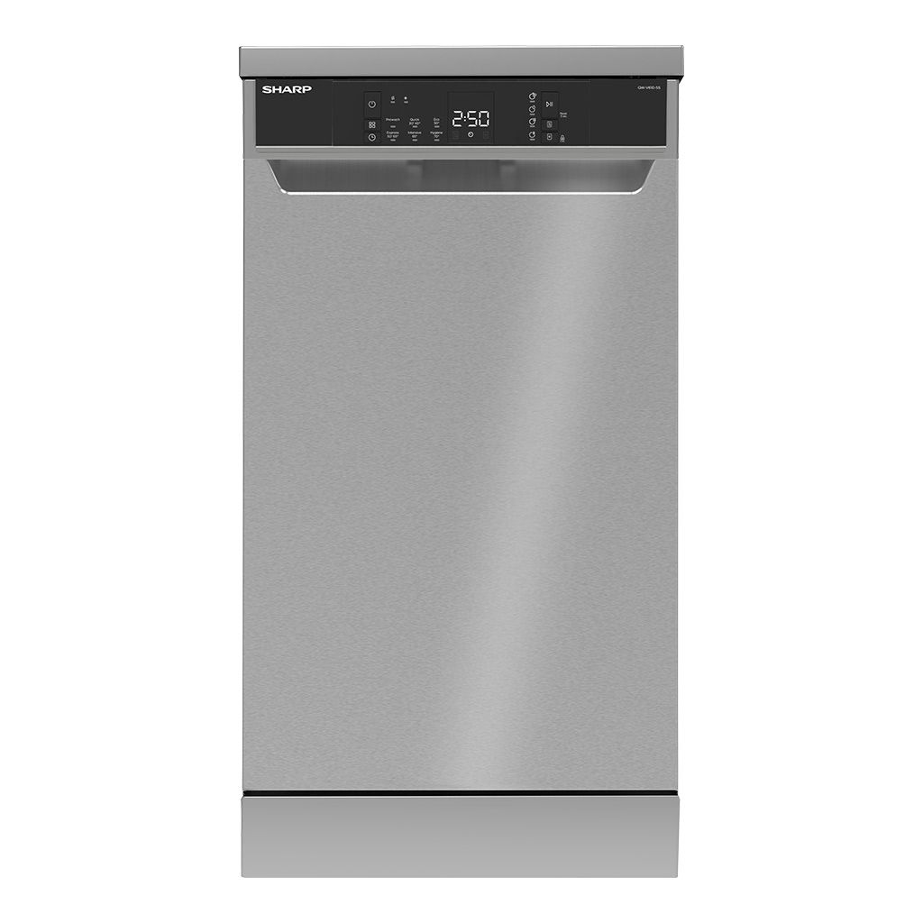 غسالة اطباق شارب ، سعة 10فرد ، ستانلس ستيل - QW-V610-SS