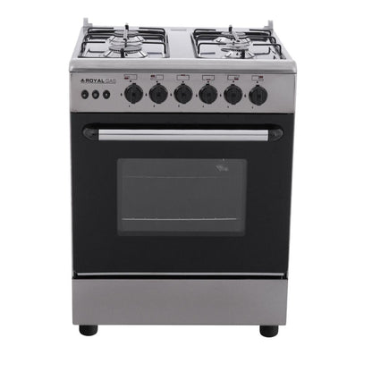 بوتاجاز غاز رويال SP60ESS ، عدد 4 شعلة ، ستانلس ستيل