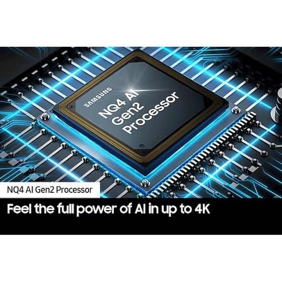 تلفزيون سمارت سامسونج ، مقاس 55 بوصة ، OLED ، دقة 4K UHD ، ببـريسفر داخلي - QA55S90DAWXXY