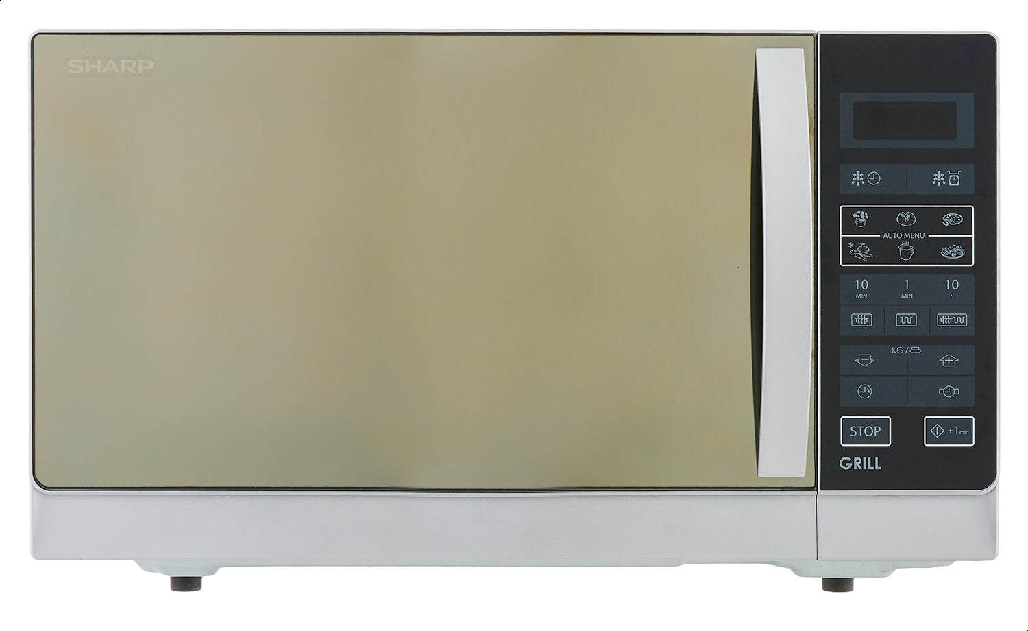 Sharp Microwave Grill, 25 Liter, 900 Watt, Silver - R750MRS