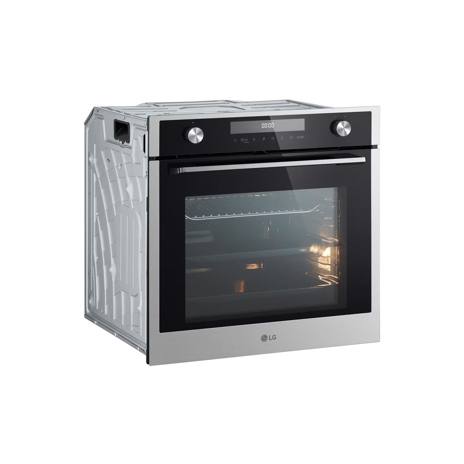 LG Built-in Electric Oven 60cm, 72 Liters, Black and Silver - WSEZM7225S2.CSTZEEC