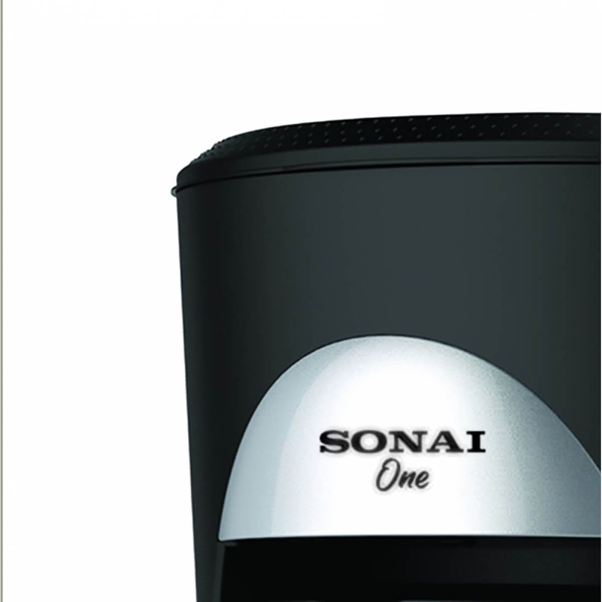 ماكينة قهوة سوناى One SH-1211 ، سعة 1 كوب ، 460 وات ، اسود وفضي