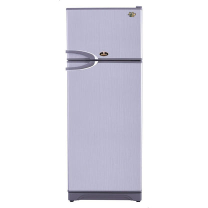 ثلاجة بفريزر علوي كيريازي KH370LN ، سعة 370 لتر ، نوفروست ، لا ، فضي