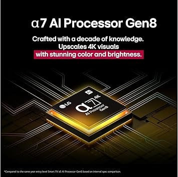 تلفزيون سمارت إل جي ، مقاس 55 بوصة ، ليد ، دقة 4K UHD ، ببسريفر داخلي - 55NANO80A6A
