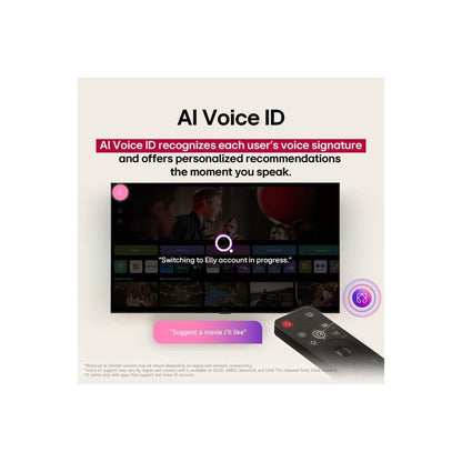 تلفزيون سمارت ال جي ، مقاس 43 بوصة ، ليد ، دقة 4K UHD ، ببـر cisfer داخلي - 43UA85006LA
